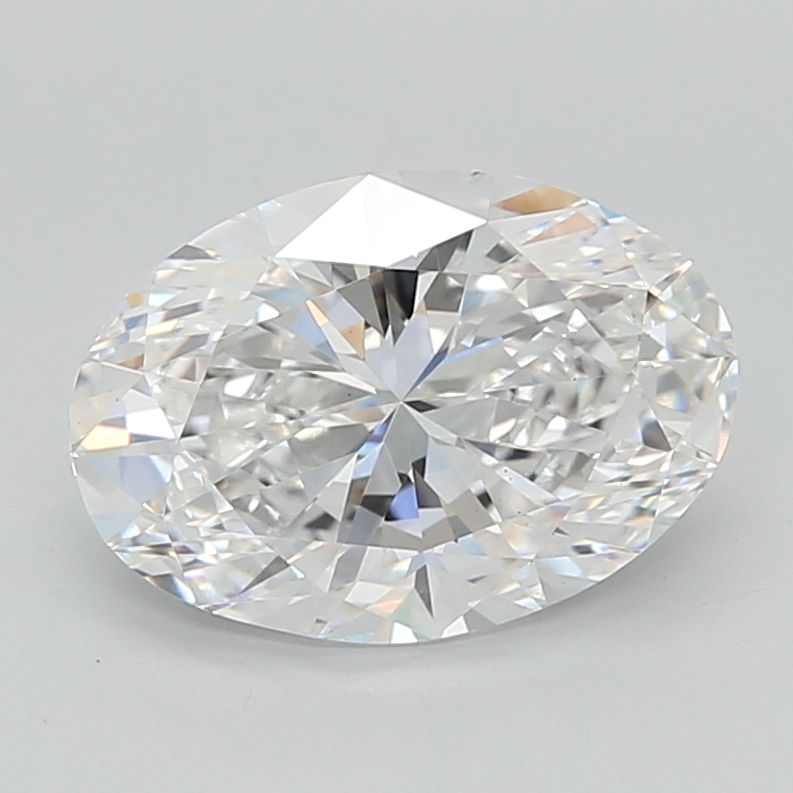 2.06 ct. oval Lab Grown Diamond front image