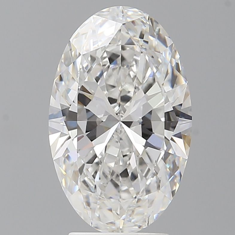 3.56 ct. oval Lab Grown Diamond front image
