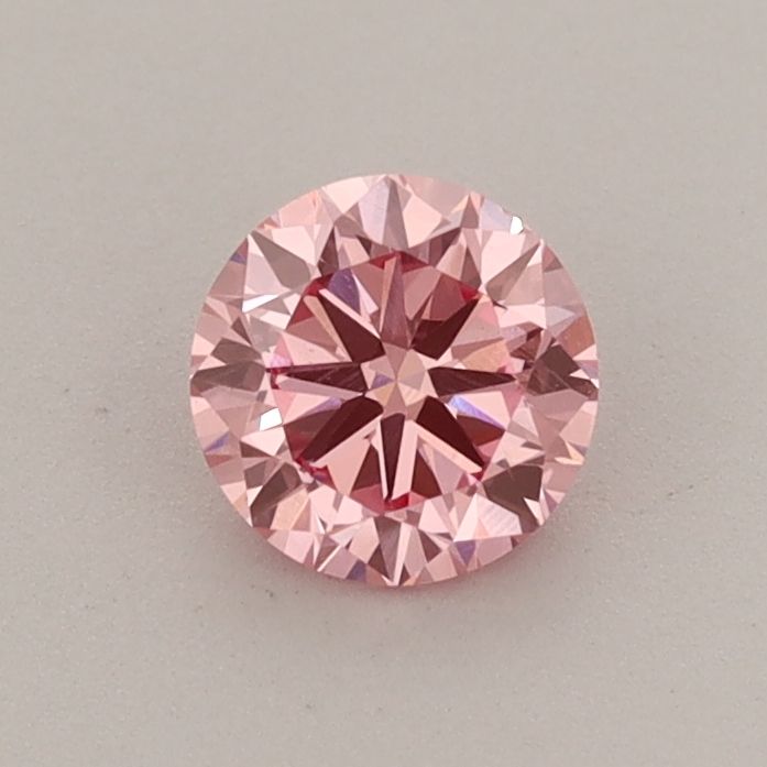 0.53 CT Fancy Vivid Pink ROUND