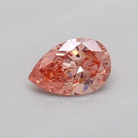 0.15 CT Fancy Vivid Pink PEAR