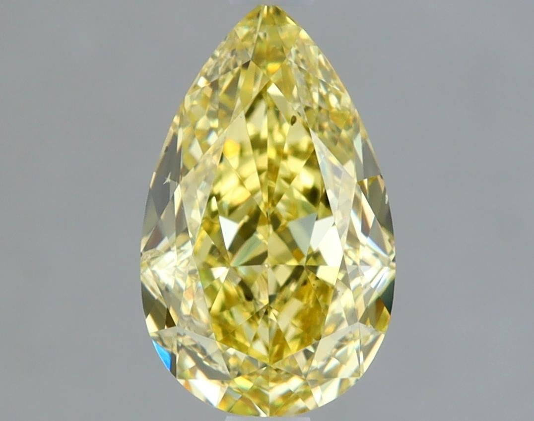 Diament 1.31 ct Fancy Yellow/SI1
