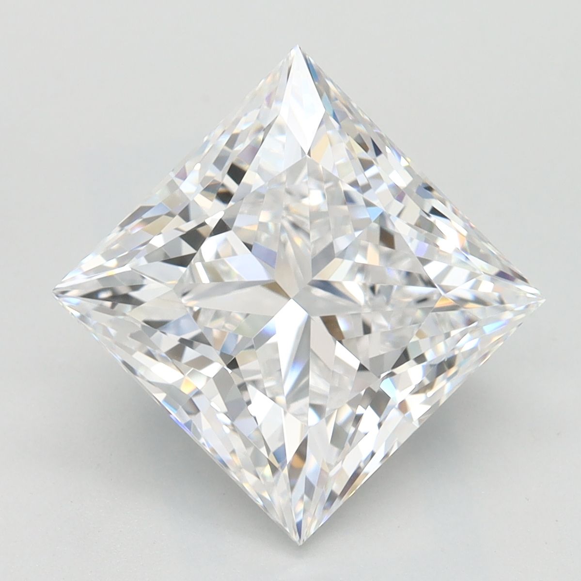 4.29 ct. princess Lab Grown Diamond front image
