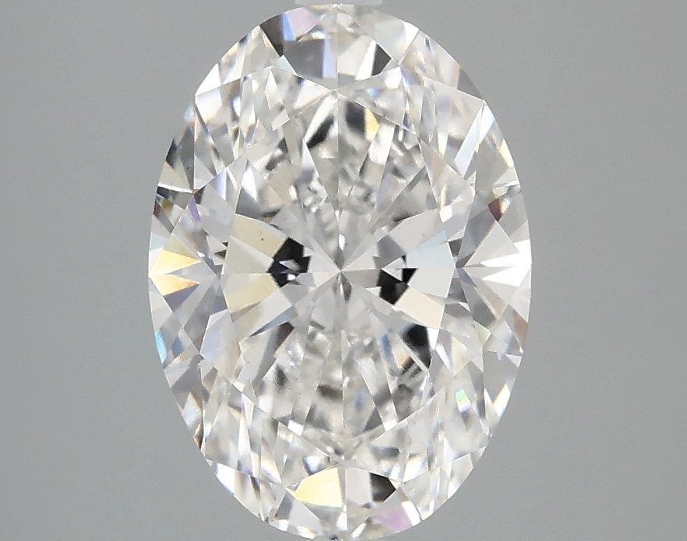 3.10 ct. oval Lab Grown Diamond front image