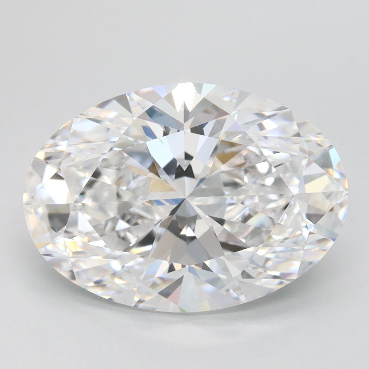 4.10 ct. oval Lab Grown Diamond front image