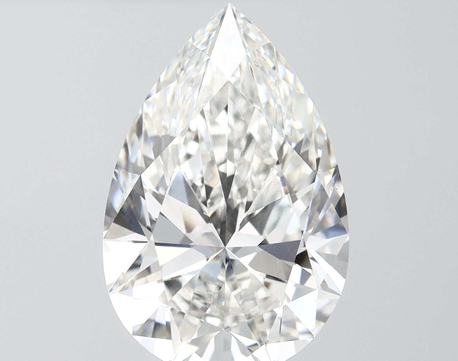 8.03 ct. pear Lab Grown Diamond front image