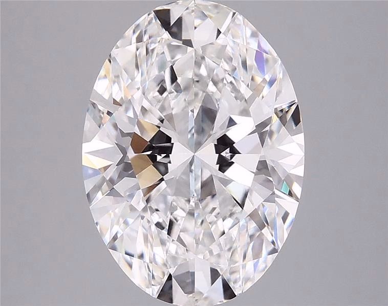 4.20 ct. oval Lab Grown Diamond front image