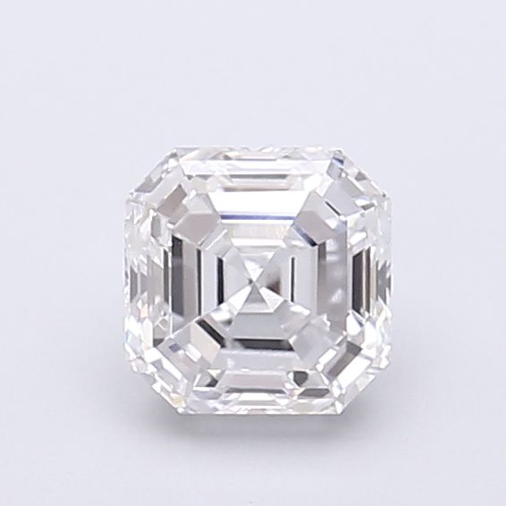0.88 ct lab-grown Asscher Diamond