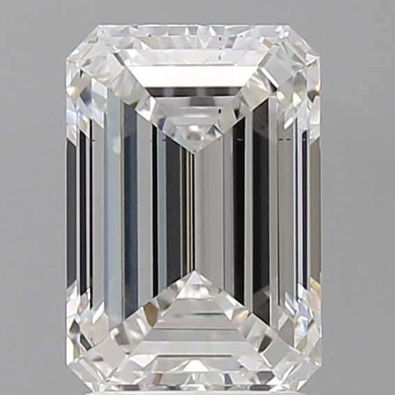 2.57 ct. emerald Lab Grown Diamond front image