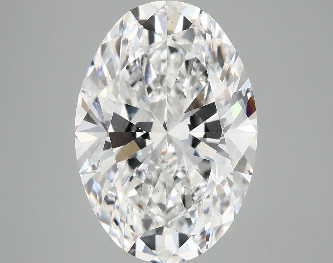 5.01 ct. oval Lab Grown Diamond front image