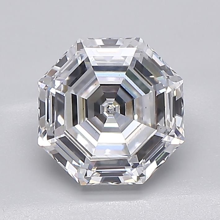 2.11 ct lab-grown Octagonal Diamond