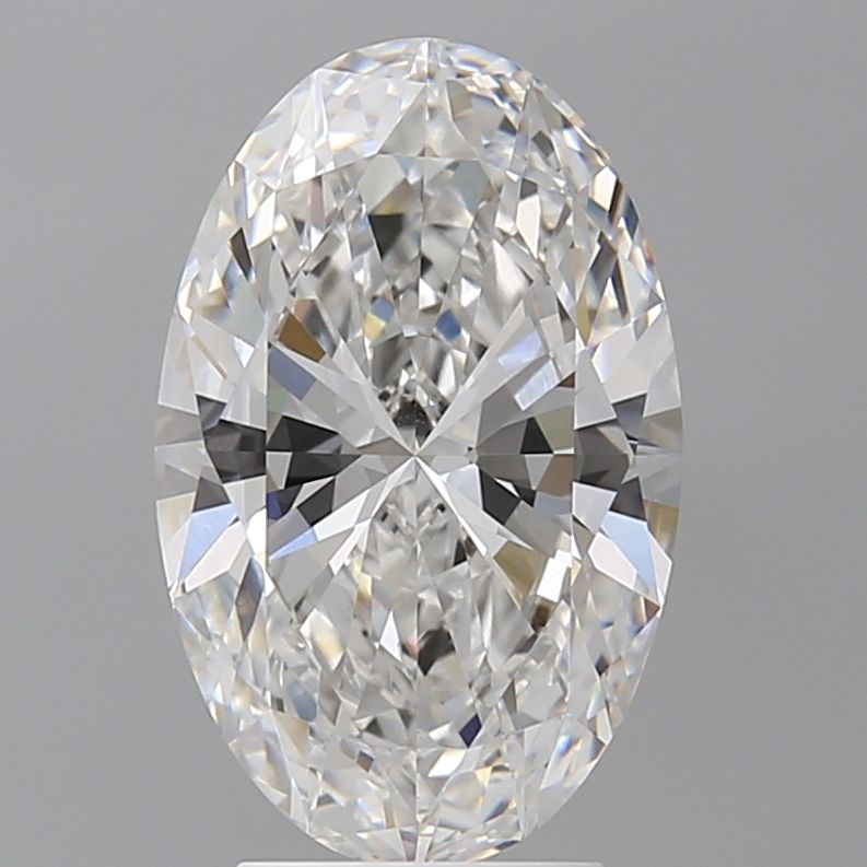 3.59 ct. oval Lab Grown Diamond front image