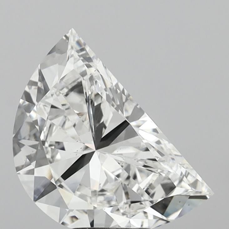 4.08 ct lab-grown Half moon Diamond
