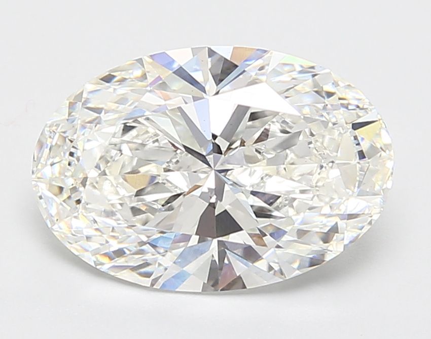 4.01 ct. oval Lab Grown Diamond front image