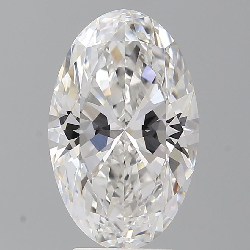 4.50 ct. oval Lab Grown Diamond front image