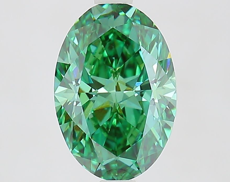 2.02 ct. oval Lab Grown Diamond front image
