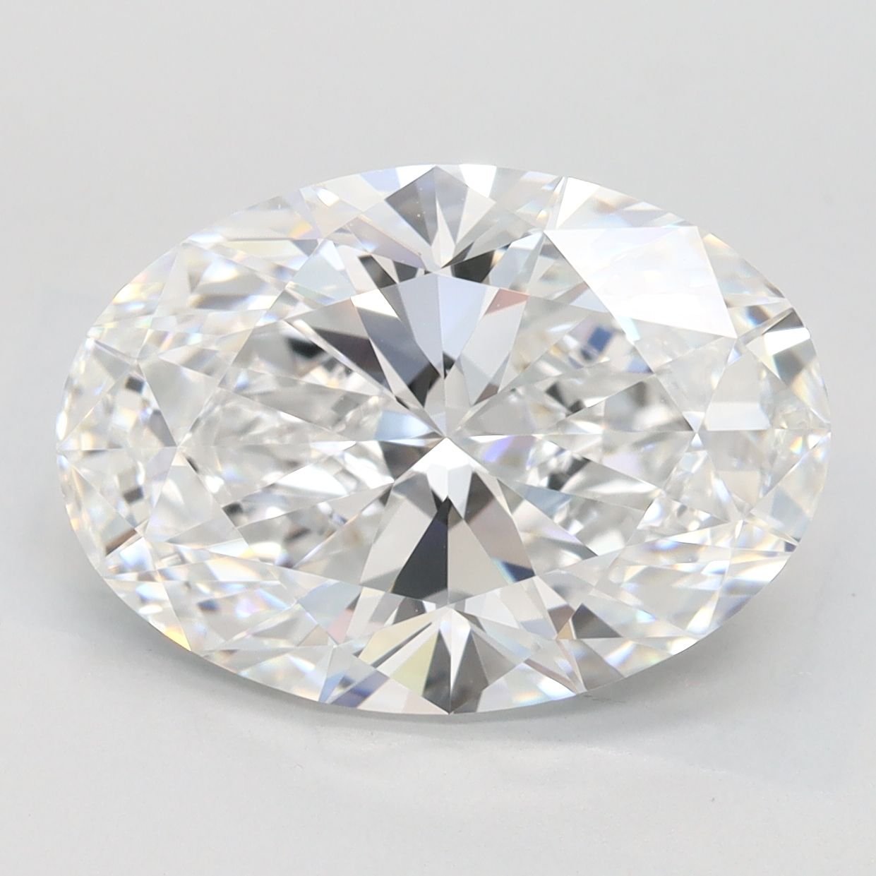 4.24 ct. oval Lab Grown Diamond front image