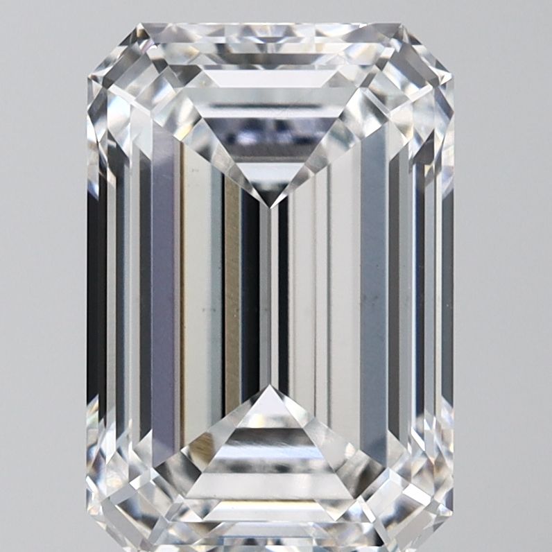 2.58 ct. emerald Lab Grown Diamond front image