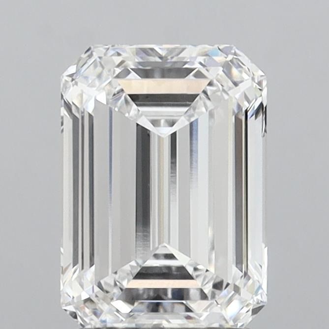2.58 ct. emerald Lab Grown Diamond front image
