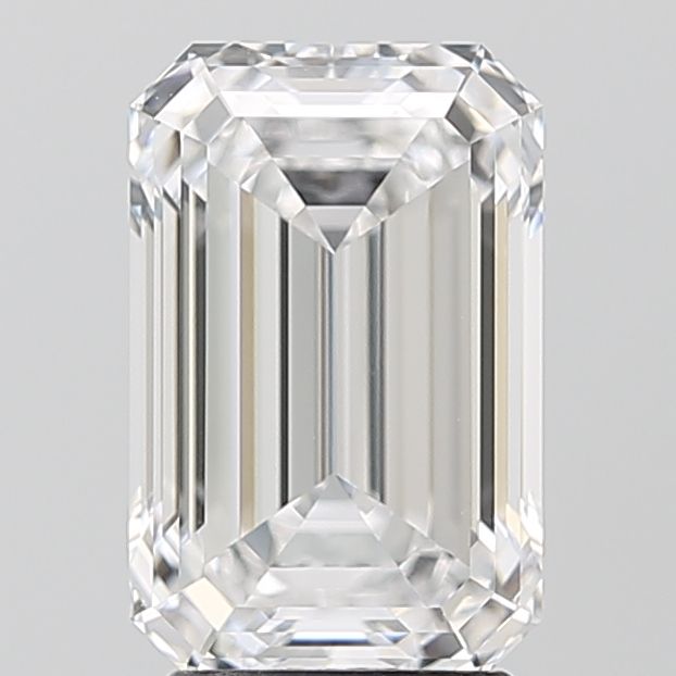 3.08 ct. emerald Lab Grown Diamond front image