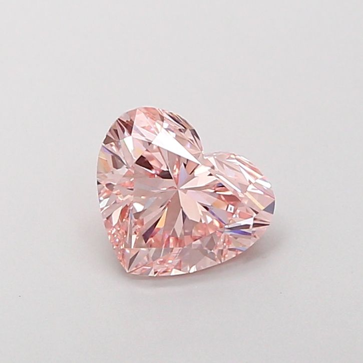 1.51 CT Fancy Intense Pink HEART