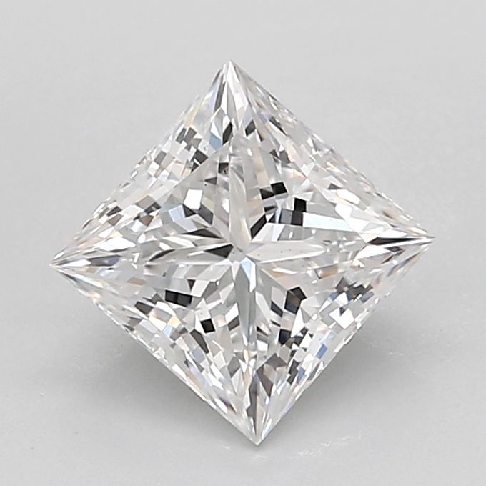 1.54 ct. princess Lab Grown Diamond front image