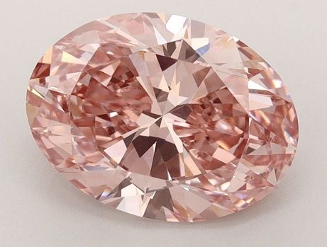 3.04 ct. oval Lab Grown Diamond front image