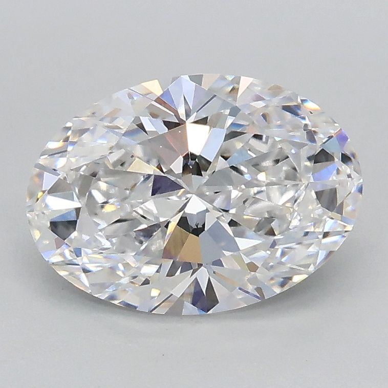 1.27 ct. oval Lab Grown Diamond front image