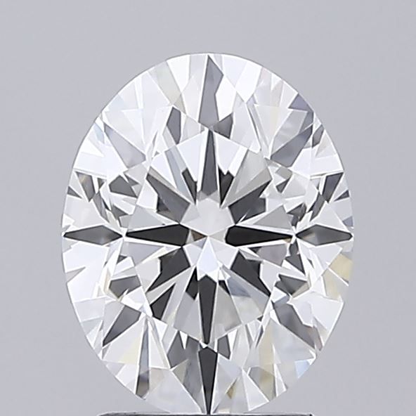 3.02 ct. oval Lab Grown Diamond front image