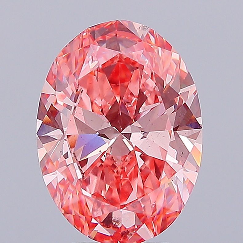 5.00 ct. oval Lab Grown Diamond front image