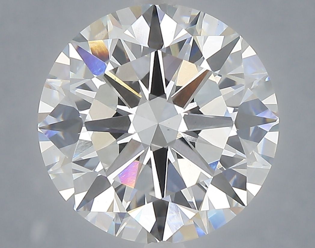 6.04 ct. round Lab Grown Diamond front image