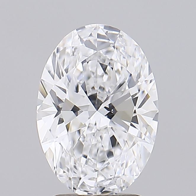 1.70 ct. oval Lab Grown Diamond front image