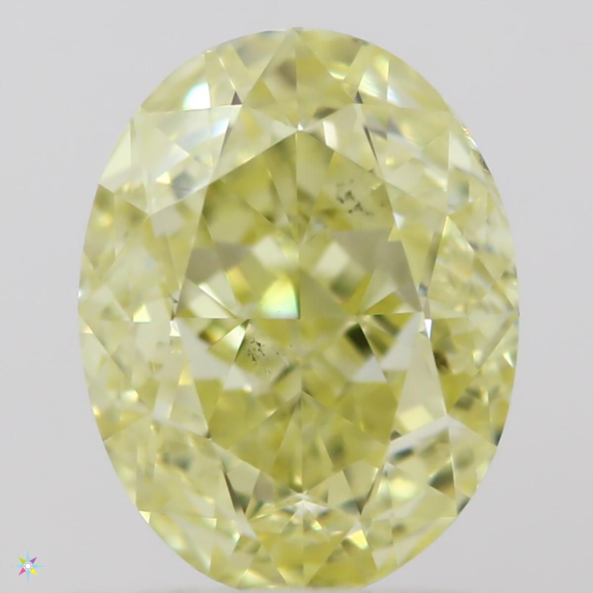 Diament 0.91 ct Fancy Yellow/VS2
