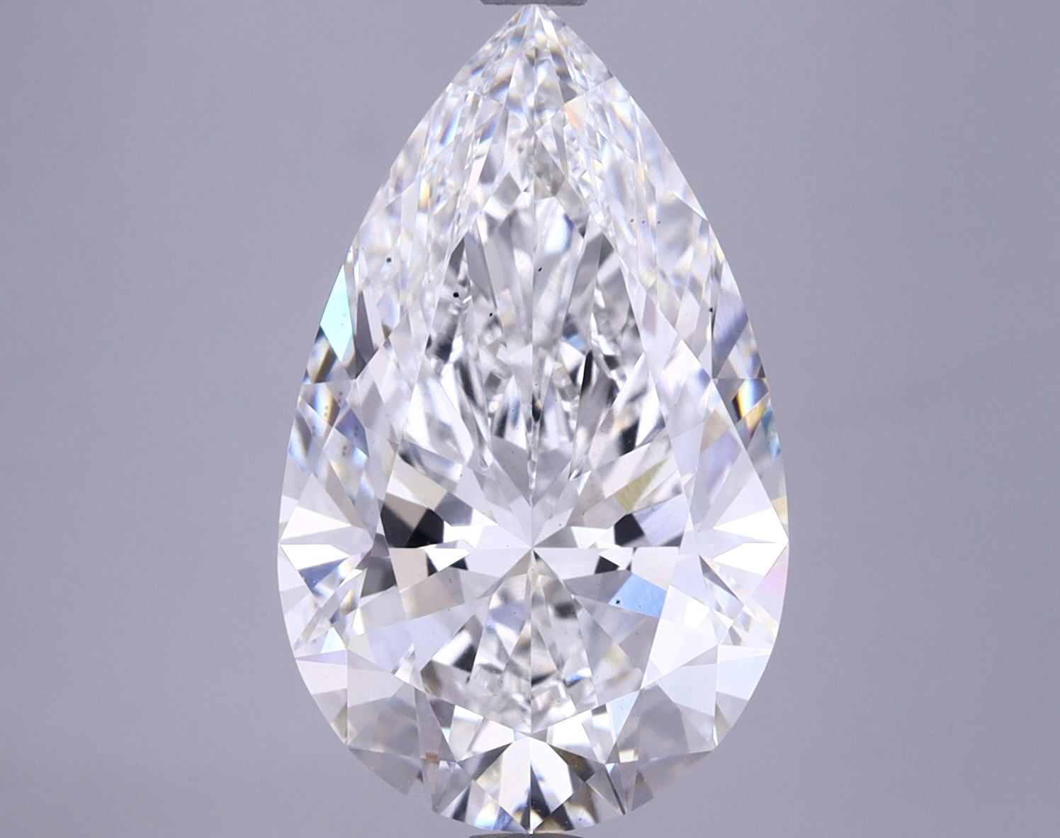 5.67 ct. pear Lab Grown Diamond front image