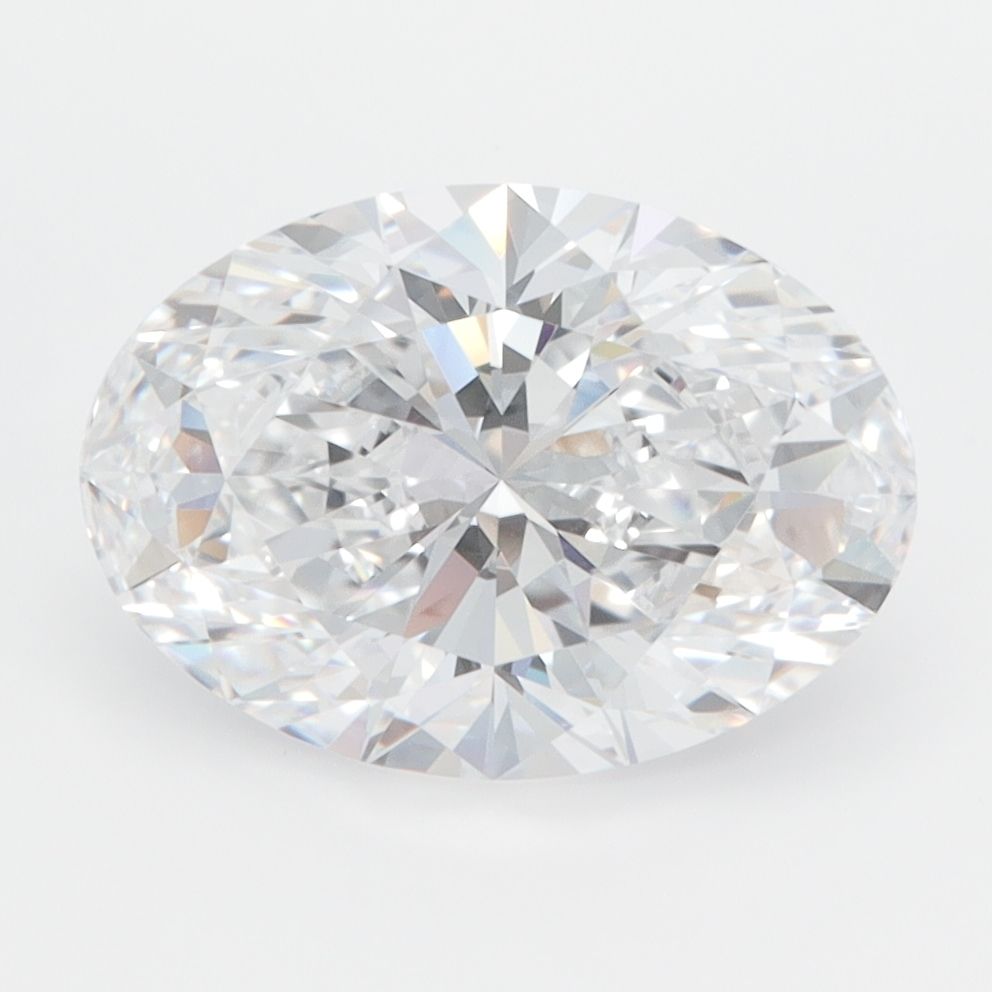 3.03 ct. oval Lab Grown Diamond front image