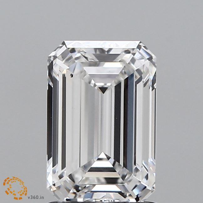 1.57 ct. emerald Lab Grown Diamond front image