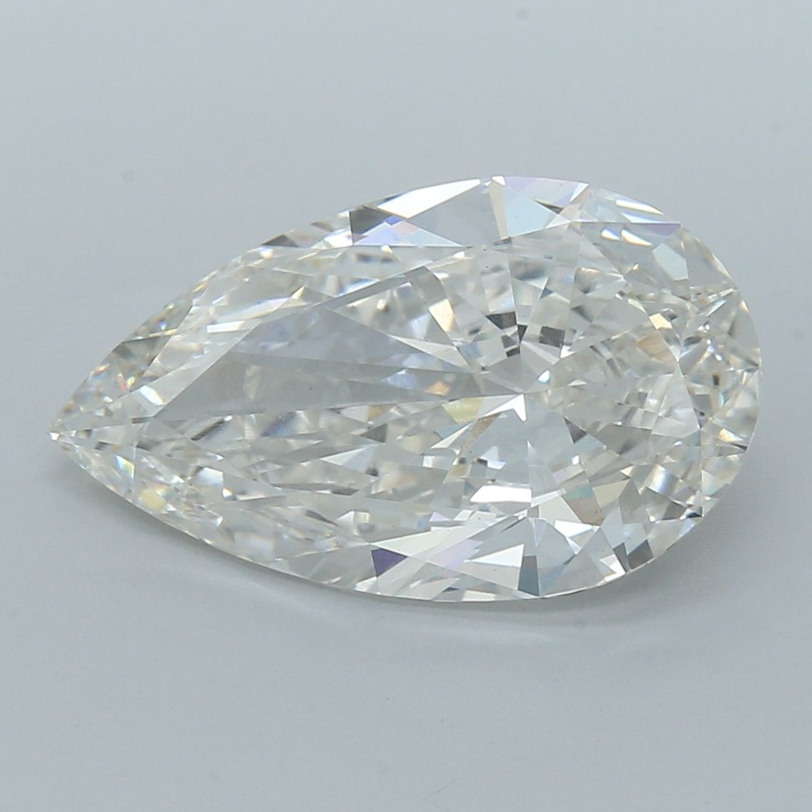 7.09 ct. pear Lab Grown Diamond front image
