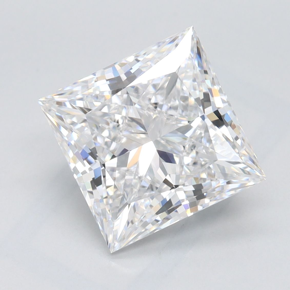 3.08 ct. princess Lab Grown Diamond front image