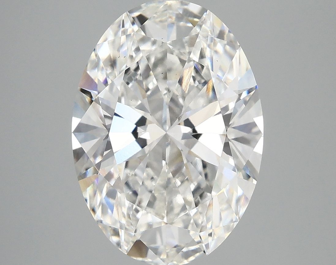 4.05 ct. oval Lab Grown Diamond front image