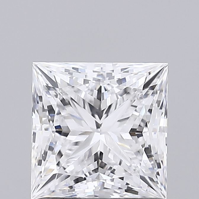 1.10 ct. princess Lab Grown Diamond front image