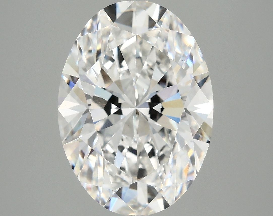 4.10 ct. oval Lab Grown Diamond front image