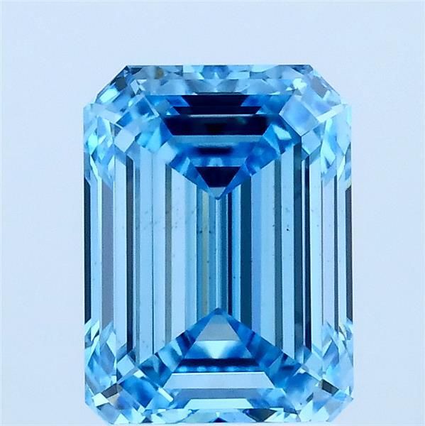 2.02 CT Fancy Vivid Blue EMERALD