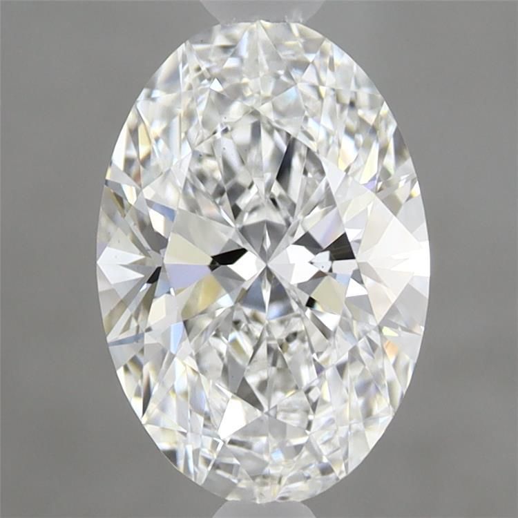 1.71 ct. oval Lab Grown Diamond front image