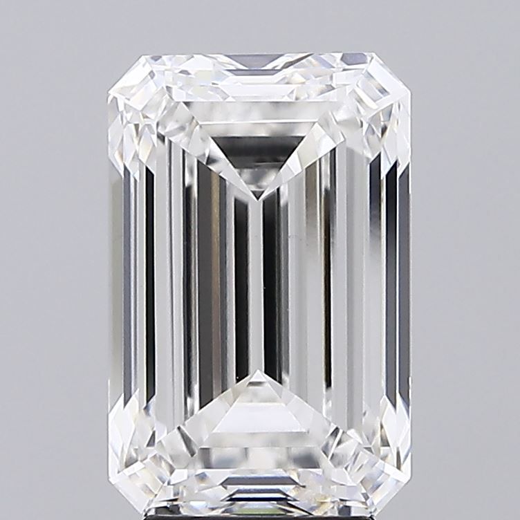 5.45 ct. emerald Lab Grown Diamond front image