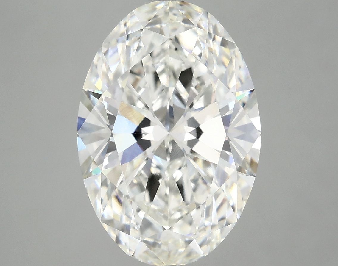 3.90 ct. oval Lab Grown Diamond front image