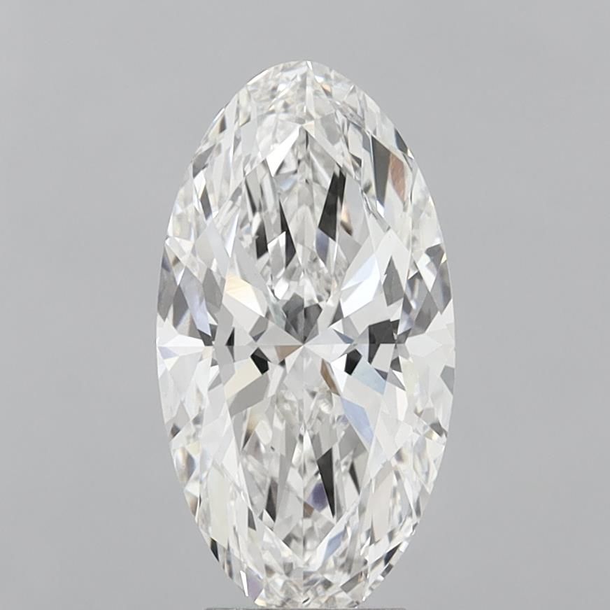 5.06 ct. oval Lab Grown Diamond front image