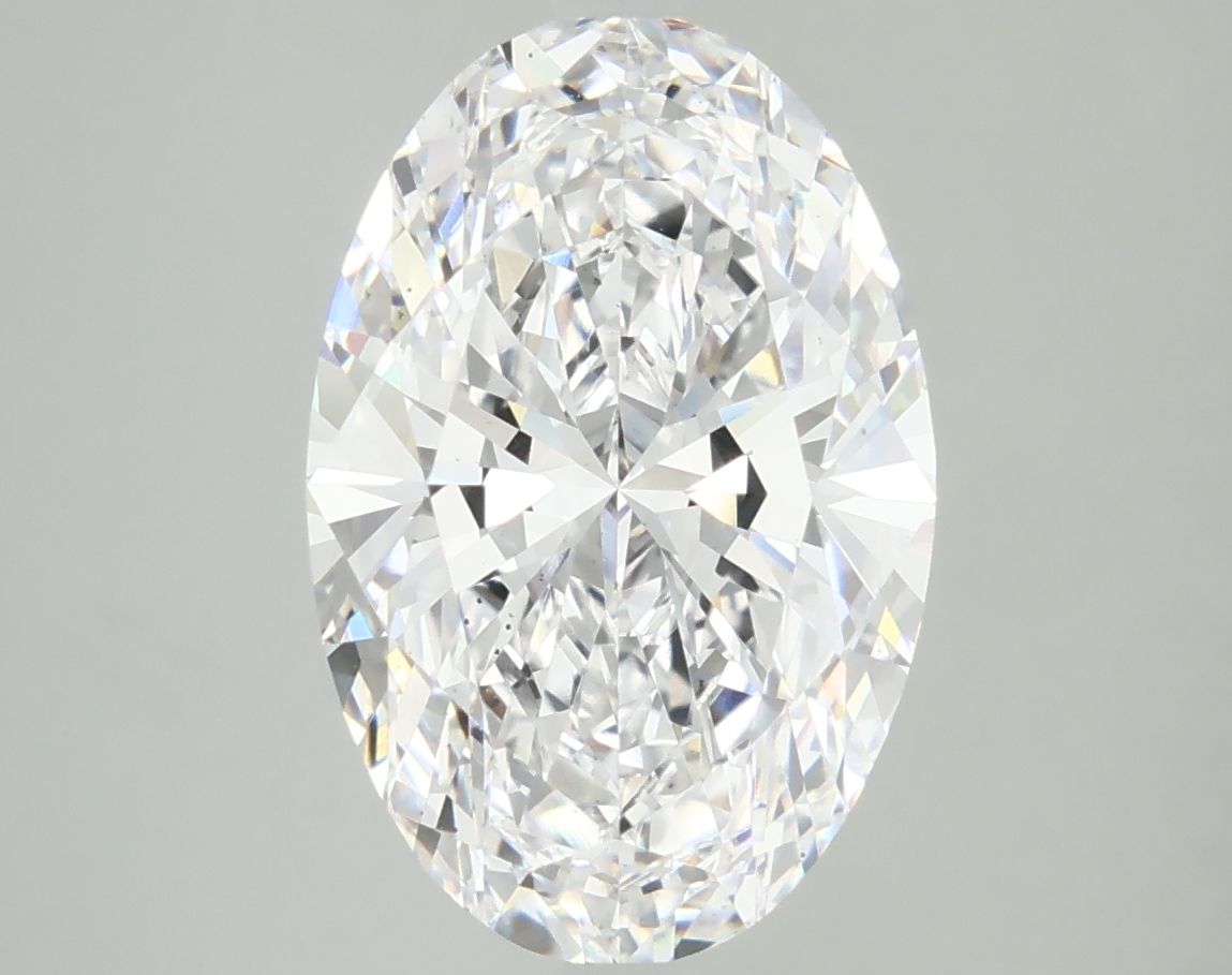 5.02 ct. oval Lab Grown Diamond front image