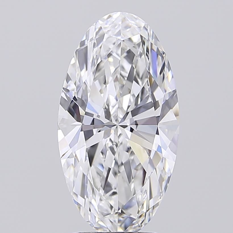 3.04 ct. oval Lab Grown Diamond front image