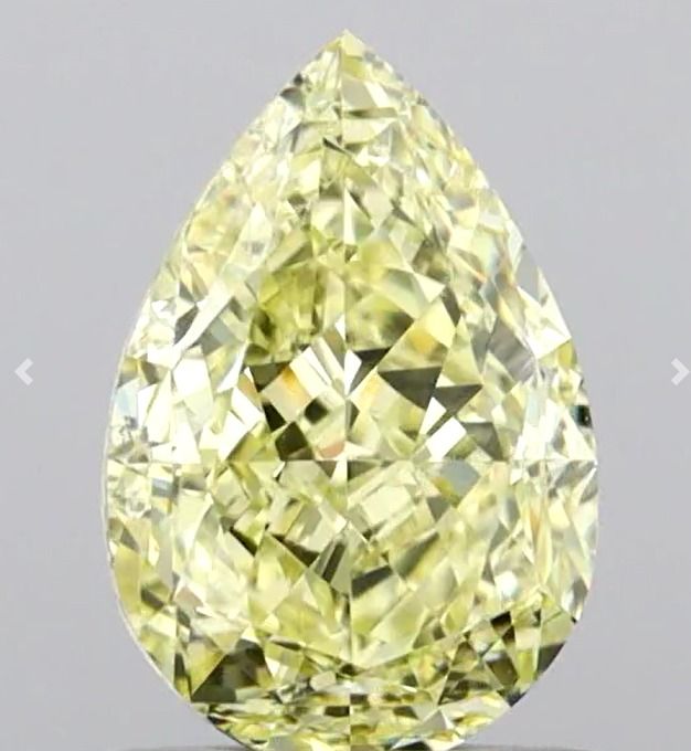 Diament 1.02 ct Fancy Light Yellow/SI1