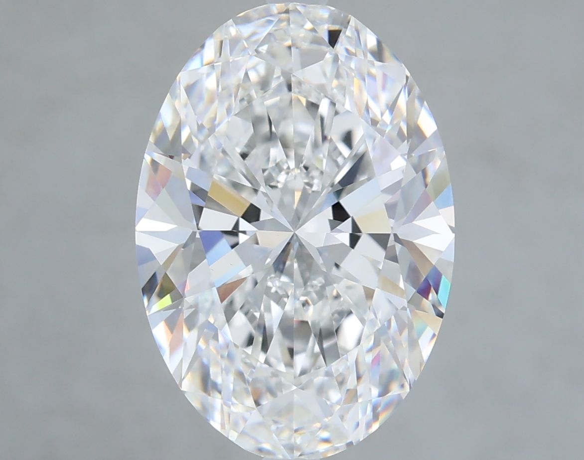 5.08 ct. oval Lab Grown Diamond front image