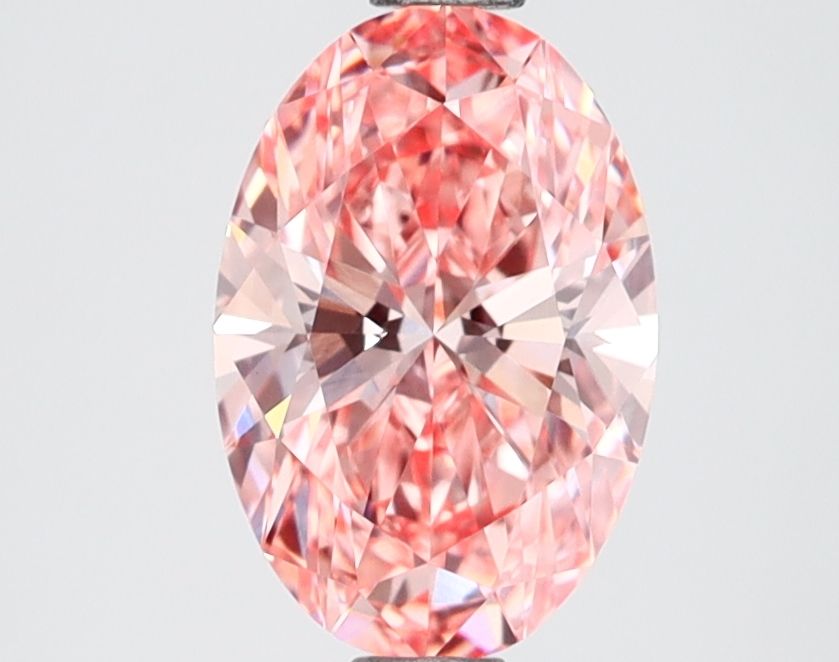 1.30 ct. oval Lab Grown Diamond front image